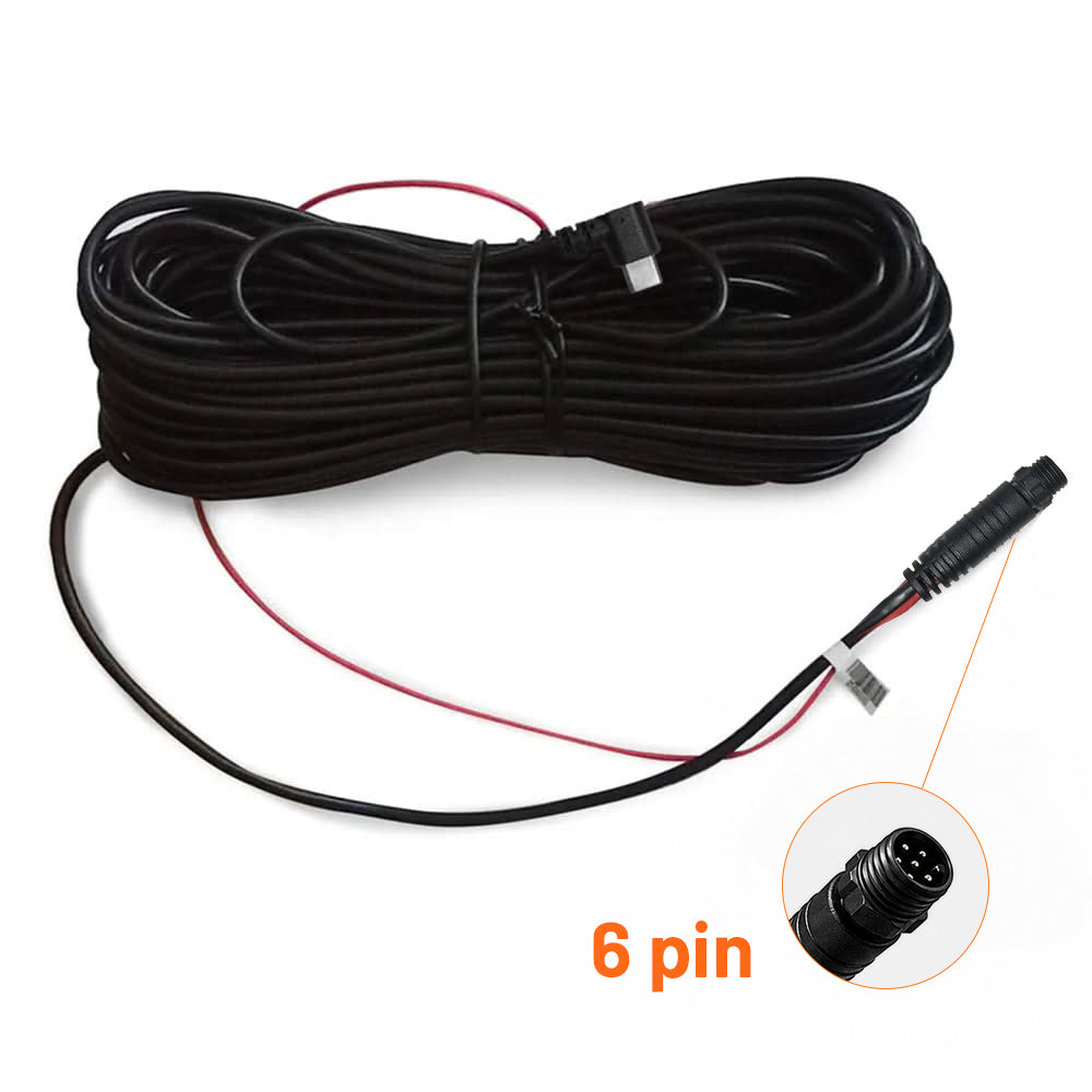 WOLFBOX 33/50 Feet Rear Camera Longer Replacement Cables for G900Pro/G900TriPro