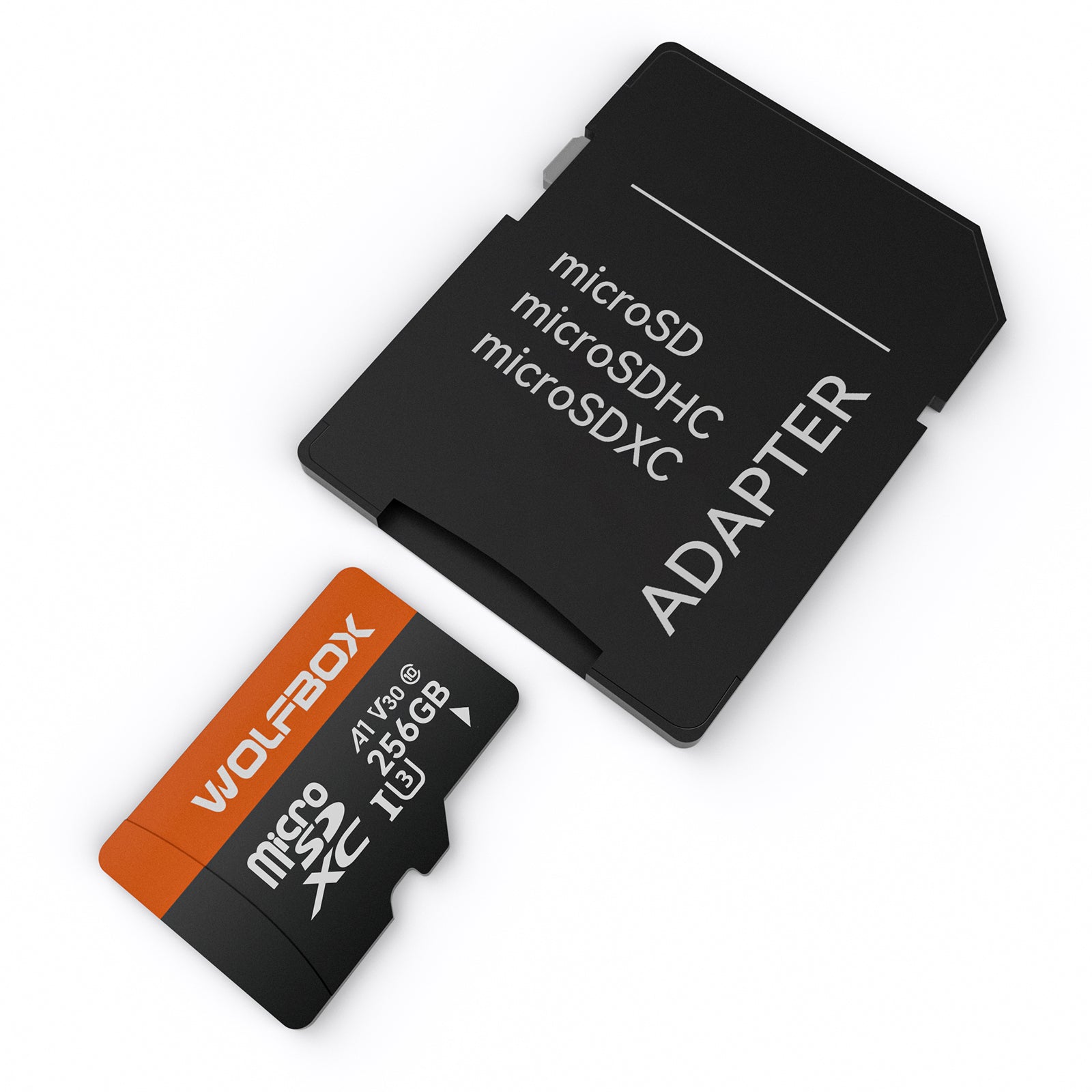 WOLFBOX Dash Cam 256GB/512GB Micro SD Card, Class 10 U3 TF Card