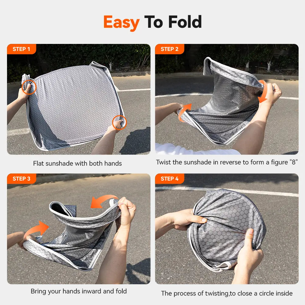 WOLFBOX Graphene Windshield Sunshade - WOLFBOX