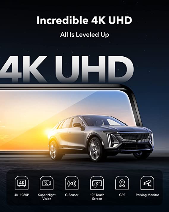 WOLFBOX G930  Rear View Mirror Camera camera wolfboxdashcamera