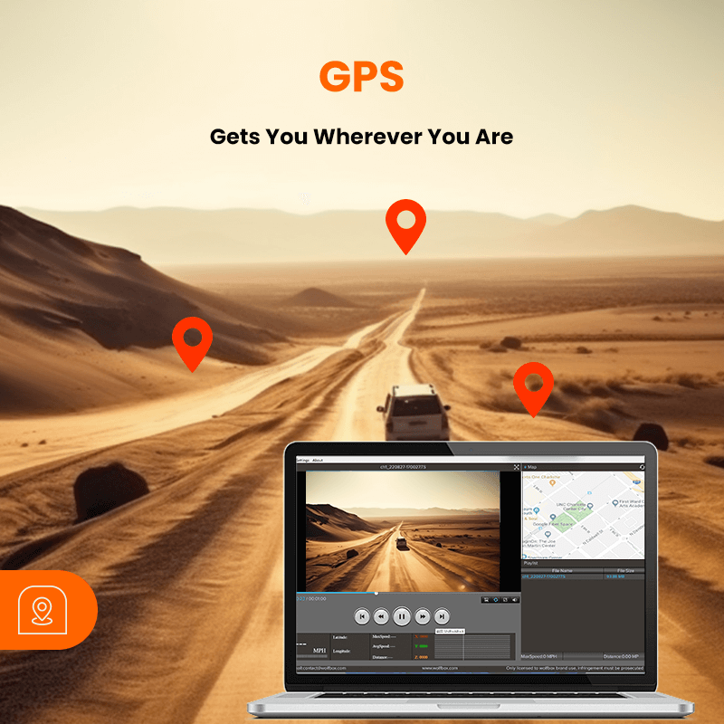 WOLFBOX G900 4K+2.5K Touch Screen Parking Monitoring Dash Cam camera wolfboxdashcamera