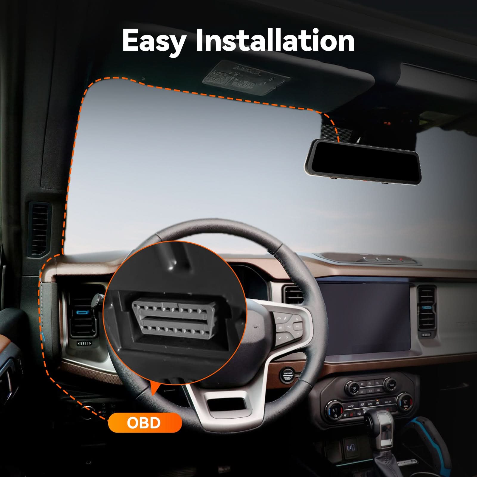 WOLFBOX Dash Cam Hardwire Kit for G900Tripro