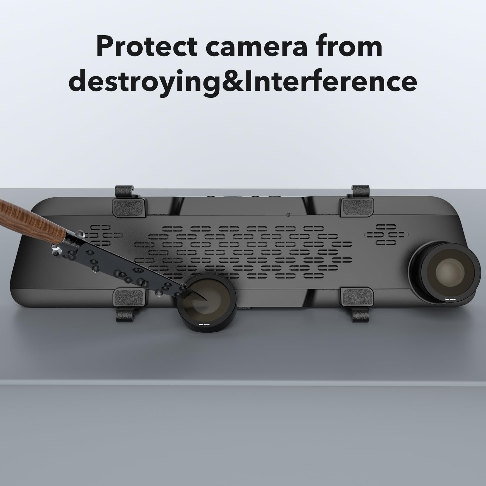 WOLFBOX Lente Polarizzante Circolare per Dash Cam a Specchio G840S/G850/G900/G840H