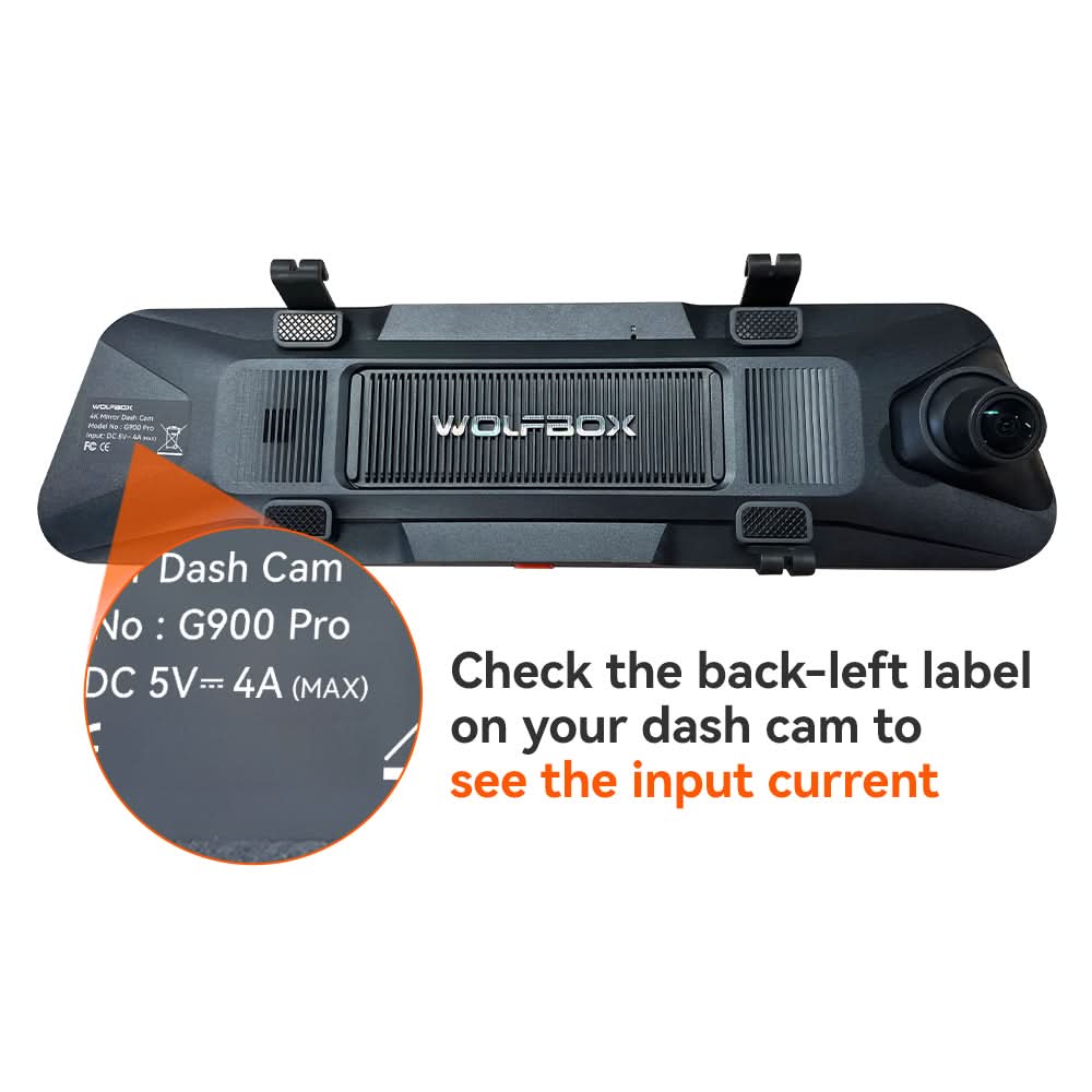 Wolfbox Exclusive Rear Camera with Advanced Sensor Technology for G900Pro