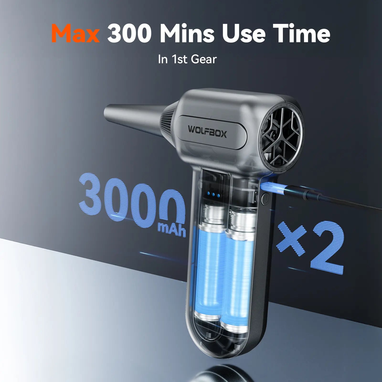 WOLFBOX MF70 Compressed Air Duster