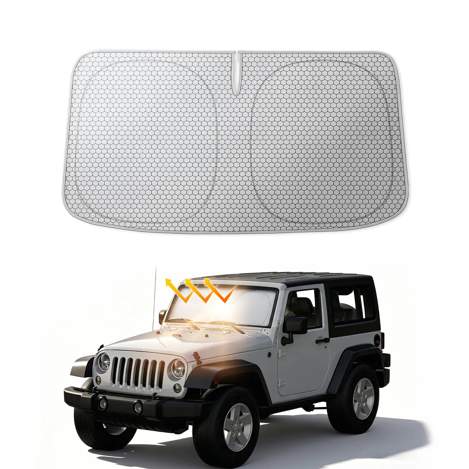 WOLFBOX Graphene Windshield Sunshade - WOLFBOX